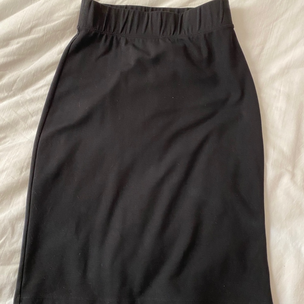 Black DownEast Pencil Skirt